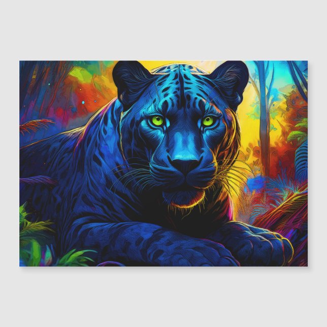Panther Magnetische Kaart (Voorkant)