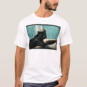 Panther met doorboren ogen t-shirt