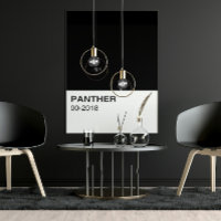 Panther Movie Black - Volledige breedte