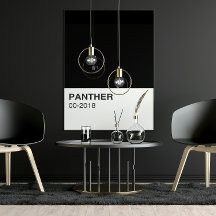 Panther Movie Black - Volledige breedte