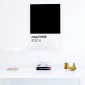 Panther Movie Black - Volledige breedte Perfect Poster