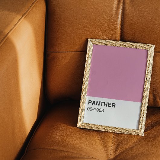 Panther Movie Pink - Volledige breedte Perfect Poster