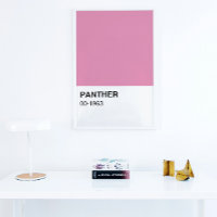 Panther Movie Pink - Volledige breedte