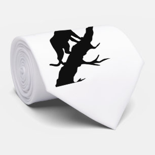 Panther op elke kleur stropdas