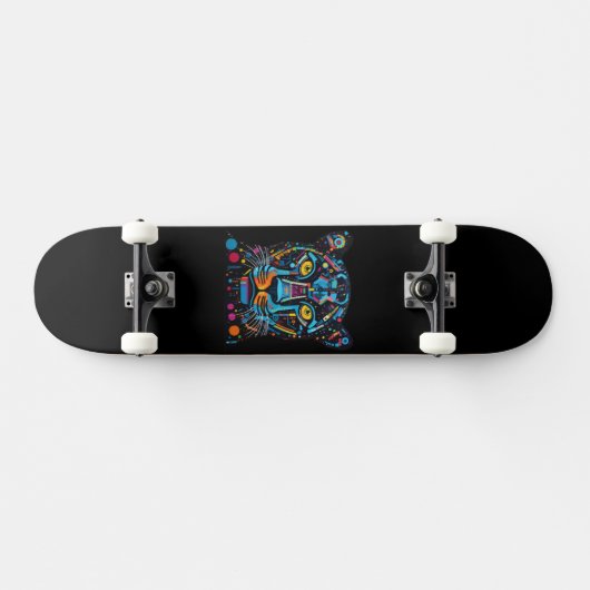Panther Pop Art Persoonlijk Skateboard (Horizontaal)