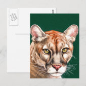 Panther Portrait Briefkaart (Voorkant / Achterkant)