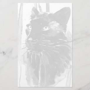 Panther Portrait Briefpapier