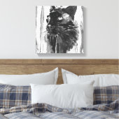 Panther Portrait Canvas Afdruk (Insitu (Slaapkamer))