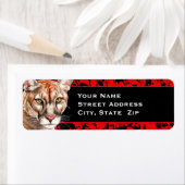 Panther Portrait Etiket (Insitu)