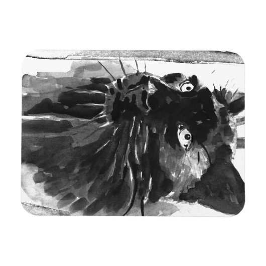 Panther Portrait Magneet (Horizontaal)