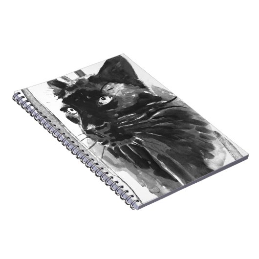 Panther Portrait Notitieboek (Rechterzijde)