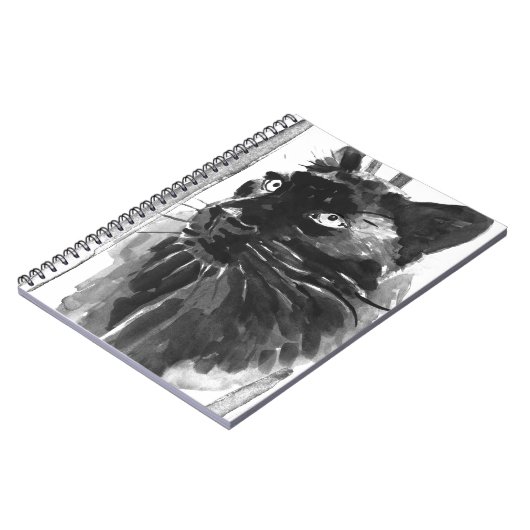 Panther Portrait Notitieboek (Linkerzijde)