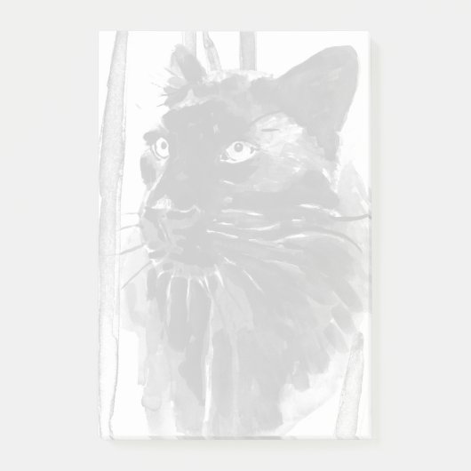 Panther Portrait Post-it® Notes (Voorkant)