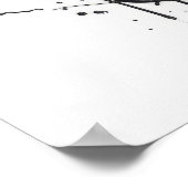 Panther Portret Dierlijke Schilderij Wildlife Outd Poster (Hoek)