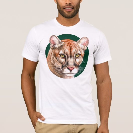 Panther Portret Shirt (Voorkant)