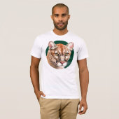 Panther Portret Shirt (Voorkant volledig)
