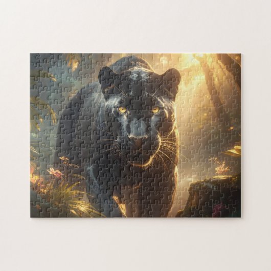 Panther-Poster Legpuzzel (Horizontaal)