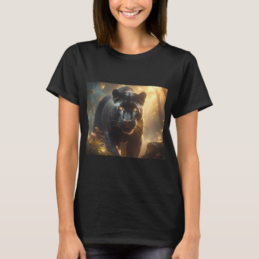 Panther-Poster T-shirt (Voorkant)