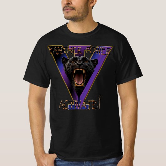 Panther Power Activate T-shirt (Voorkant)