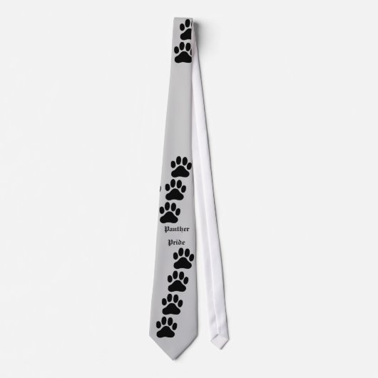 Panther Pride - Gepersonaliseerd Stropdas (Voorkant)