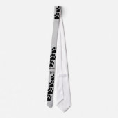 Panther Pride - Gepersonaliseerd Stropdas (Achterkant)