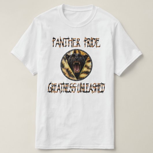 Panther Pride GU T-shirt (Design voorkant)