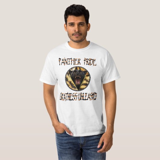 Panther Pride GU T-shirt (Voorkant volledig)