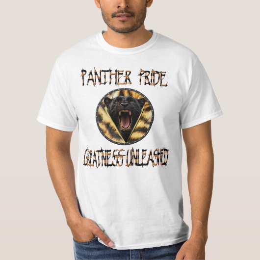 Panther Pride GU T-shirt (Voorkant)