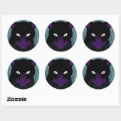 PANTHER RONDE STICKER (Vel)