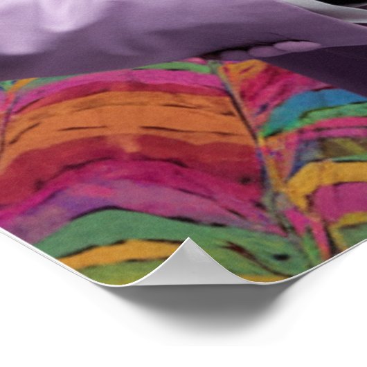 Panther saxofonist poster (Hoek)