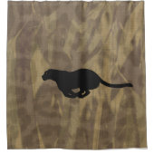Panther Shower Curtain Douchegordijn (Voorkant)