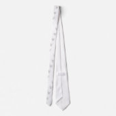 Panther Sketch Stropdas (Achterkant)