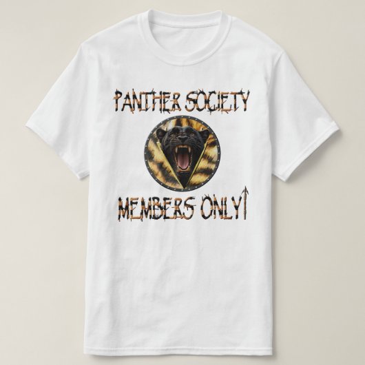 Panther Society MO T-shirt (Design voorkant)
