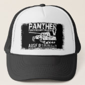 Panther Tank Trucker Hat Trucker Pet (Voorkant)