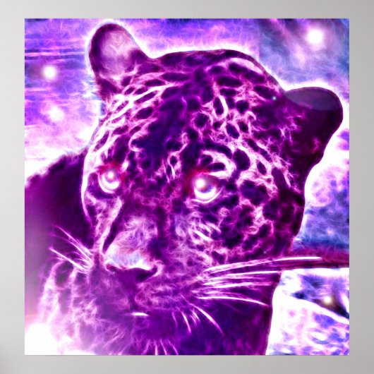 *Panther* Wilde gedistilleerde Poster afdrukken (Voorkant)