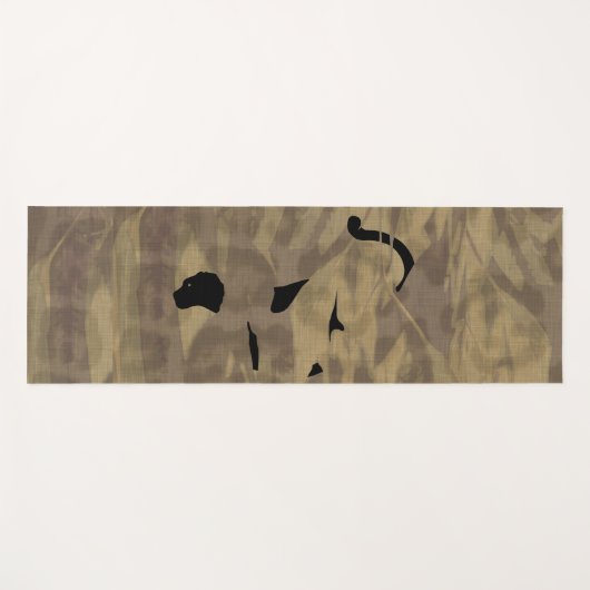Panther Yoga Mat (Voorkant (horizontaal))