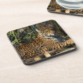 Panthera Jaguar Cork Onderzetters (Linkerzijde)