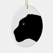 PantherOrnament Keramisch Ornament (Rechts)