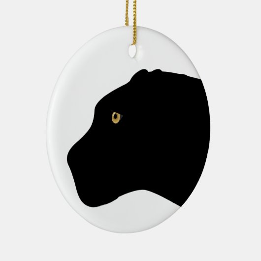 PantherOrnament Keramisch Ornament (Rechts)