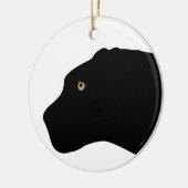 PantherOrnament Keramisch Ornament (Links)