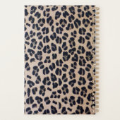 Pantherpatroon en -naam van afbeelding planner (Achterkant)