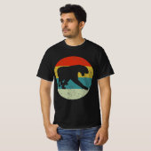 pantherretro  silhouette 70s t-shirt (Voorkant volledig)