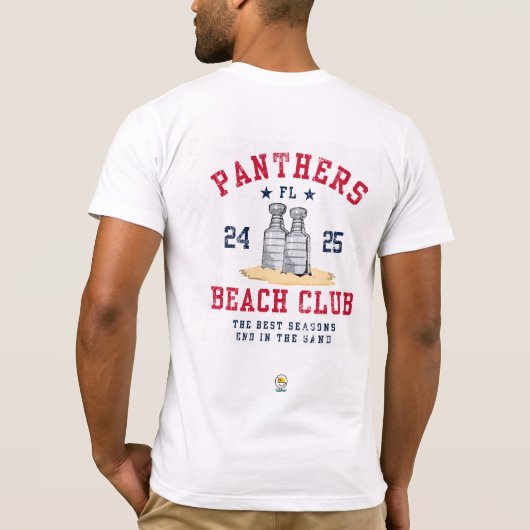 Panthers Beach Club T-shirt (Achterkant)