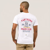 Panthers Beach Club T-shirt (Achterkant volledig)