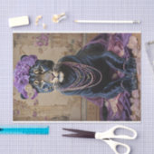 Panther's Floral Grace Tissuepapier (Craft)