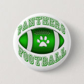 Panthers Football Ronde Button 5,7 Cm (Voorkant)