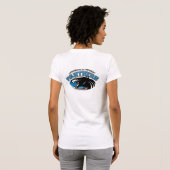 Panthers Logo Back T-shirt (Wit) (Achterkant volledig)
