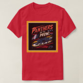 Panthers op de Prowl T-shirt (Design voorkant)