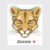 Panthers, op maat gesneden vinylSticker Sticker (Vel)