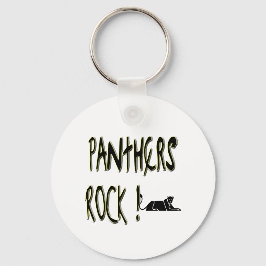 Panthers Rock. Button Sleutelhanger (Voorkant)
